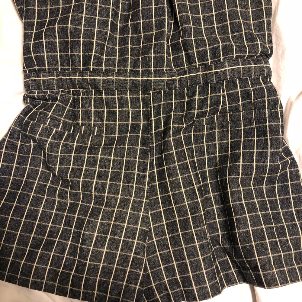 Striped collared romper - Picture 4 of 6